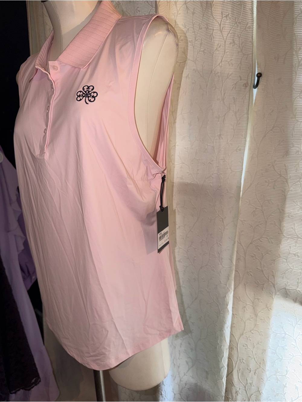 G/FORE pink golf polo - Picture 3 of 7